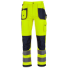 Pánske nohavice - BASIC NEON LINE žlté - L
