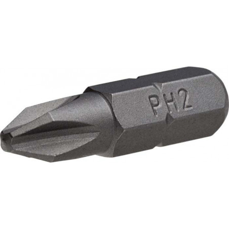 Koncovka bit 1/4" Phillips - Blister PH 1x25mm (3ks) 1